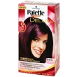 Стойкая ухаживающая крем-краска "Palette Deluxe" 880 Баклажан перед применением любых окрашивающих средств инфо 652r.