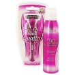 Подарочный набор "Schick Quattro for women" Мусс для бритья, бритвенный станок 7003331M Производитель: Китай Товар сертифицирован инфо 1000r.